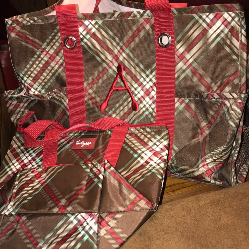 Thirty one tote with lunch bag